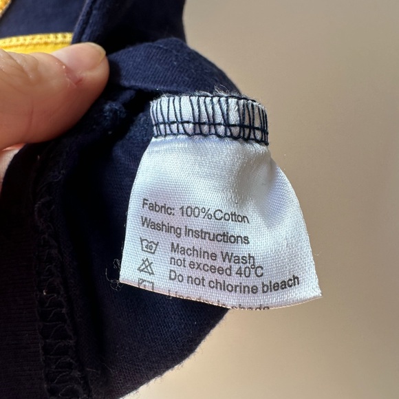 Lola + The Boys Navy Bolt Tee (Size 4) - Picture 4 of 4